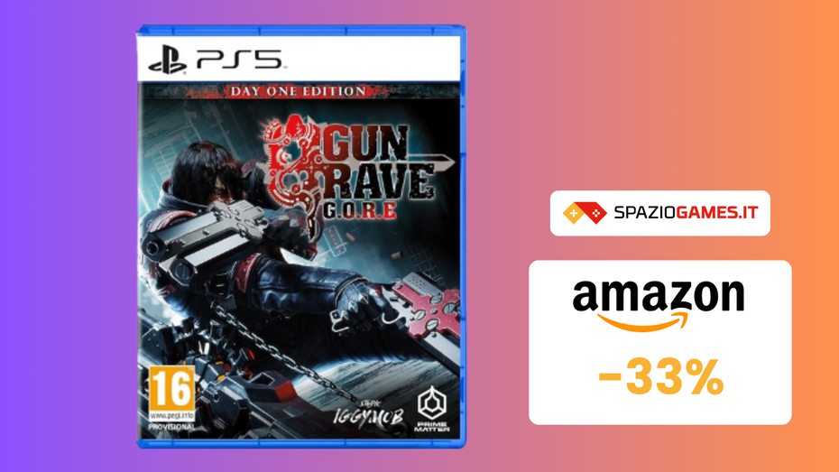 Immagine di SOLO 10€ per Gungrave G.O.R.E - Day One Edition per PS5! DA NON PERDERE!