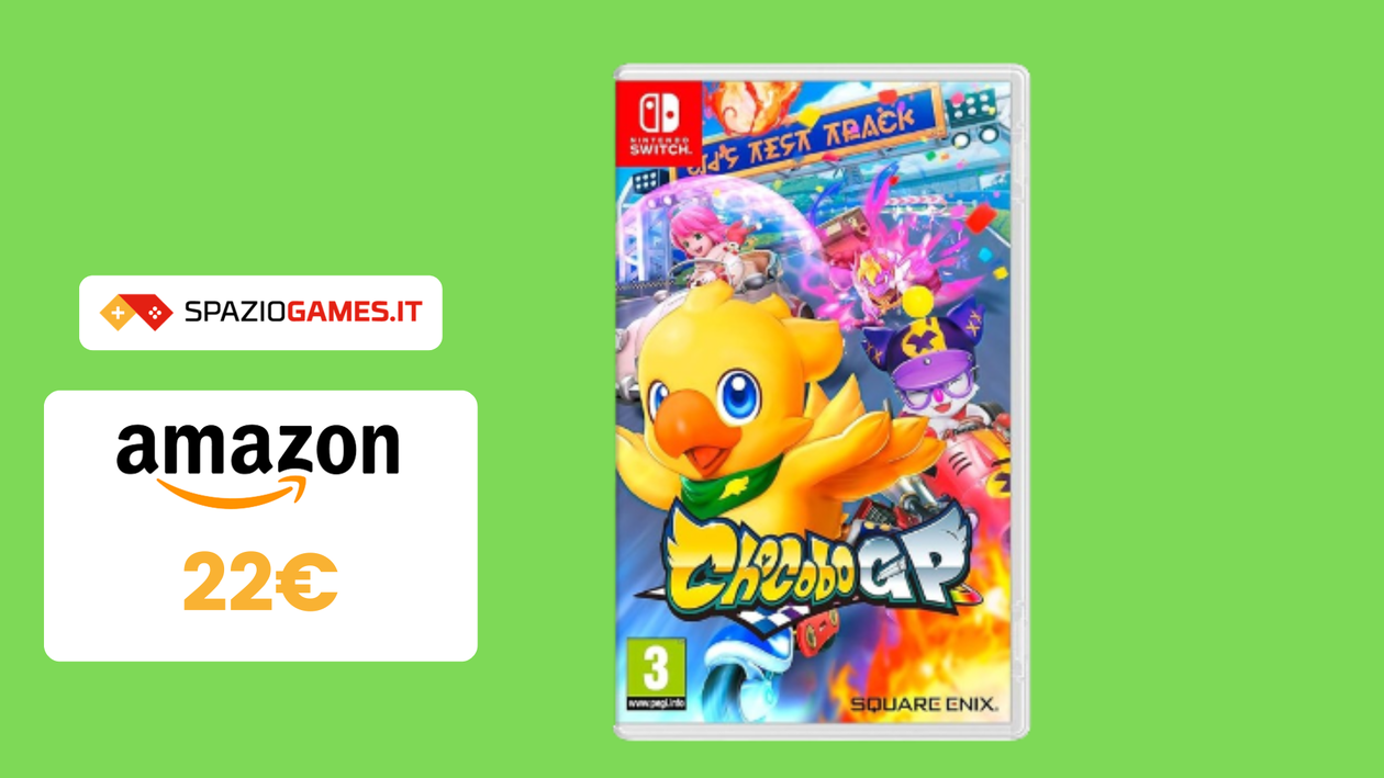 Immagine di OFFERTA a TEMPO su Chocobo GP per Nintendo! SOLO 22€!
