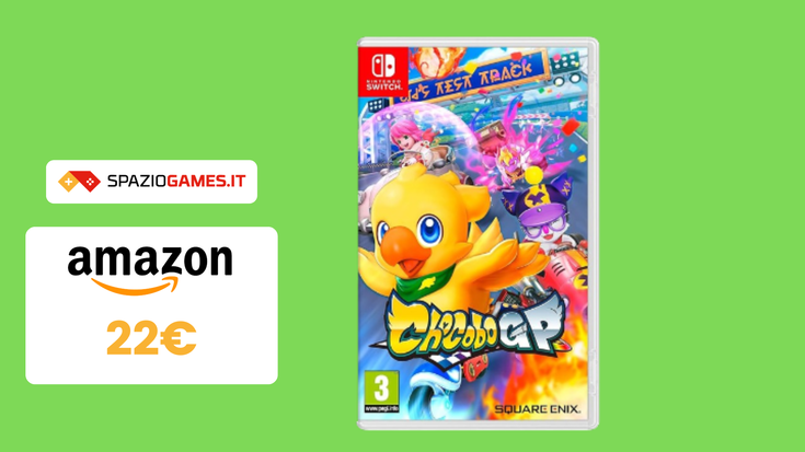 OFFERTA a TEMPO su Chocobo GP per Nintendo! SOLO 22€!