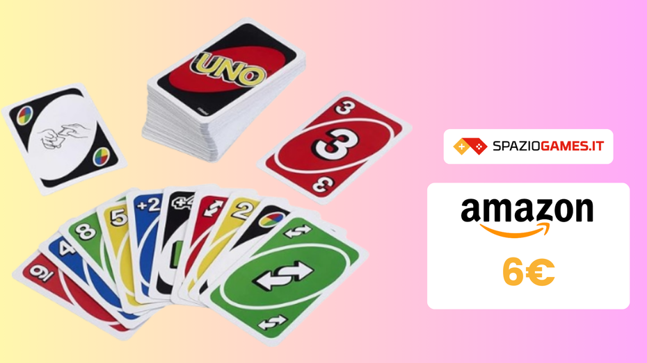 Immagine di UNO in OFFERTA su Amazon! Lo pagate solo 6€!