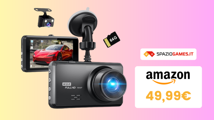 L'ottima dashcam Miden S7 oggi COSTA POCHISSIMO! (-38%)