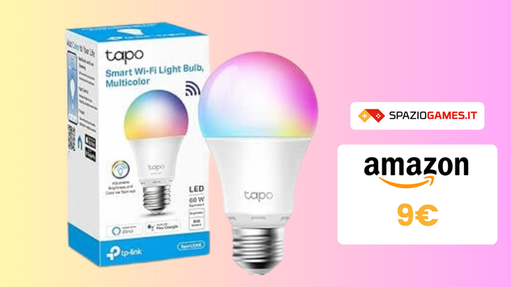 BELLISSIMA lampadina smart TP-Link Tapo L530E a soli 9€!