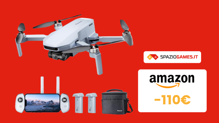 Questo drone oggi COSTA POCHISSIMO grazie a un doppio sconto (-110€)!