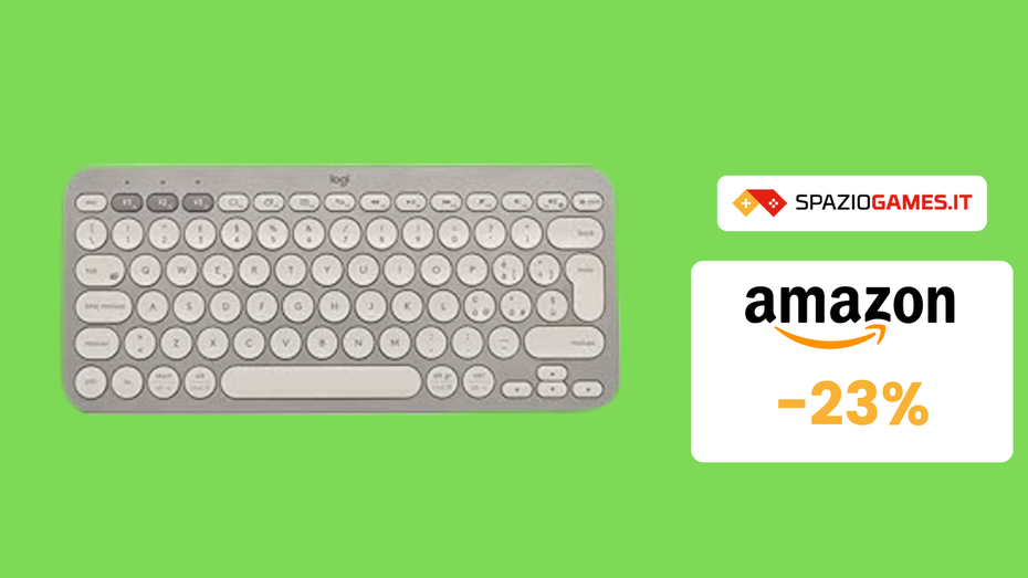 Immagine di OFFERTA a TEMPO! Tastiera Wireless Bluetooth Logitech a soli 28€!