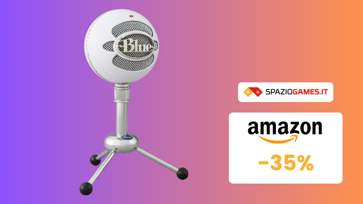 STUPENDO Microfono USB Blue Snowball a soli 53€! OFFERTA a TEMPO!