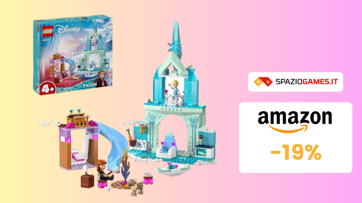 CHE OFFERTA! Castello di Frozen LEGO Disney a SOLI 31€!