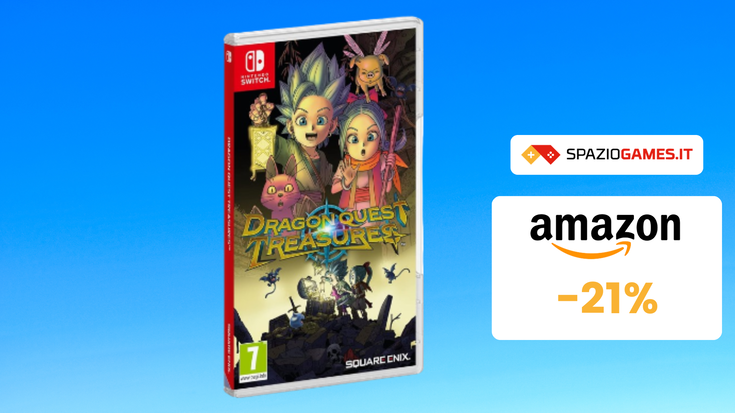 Dragon Quest Treasures a SOLI 30€! OFFERTA a TEMPO!