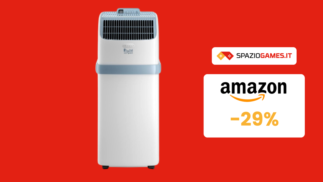 Immagine di Condizionatore Portatile Pinguino De'Longhi a SOLI 378€! -29%!