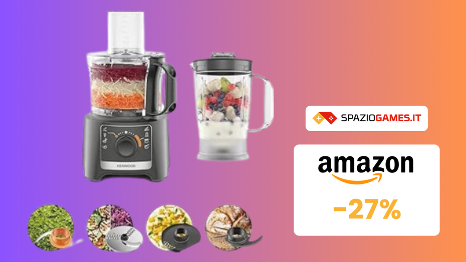 Immagine di Robot tritatutto Kenwood in SUPER OFFERTA TOP a 80€!
