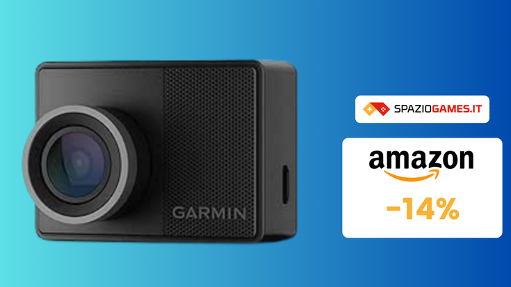 INDISPENSABILE Dash cam Garmin in OFFERTA a TEMPO su Amazon!