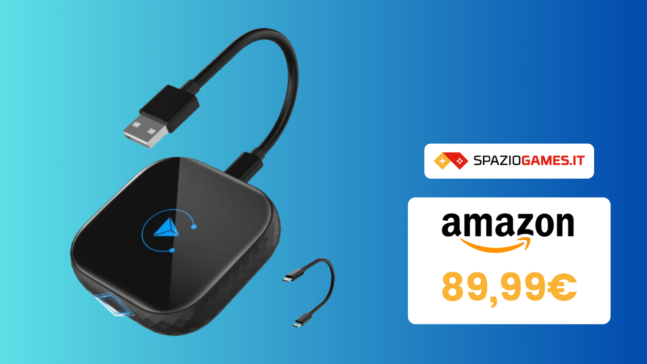 Immagine di SCONTO SUPER per l'adattatore Android Auto Ottocast Wireless! (-31%)
