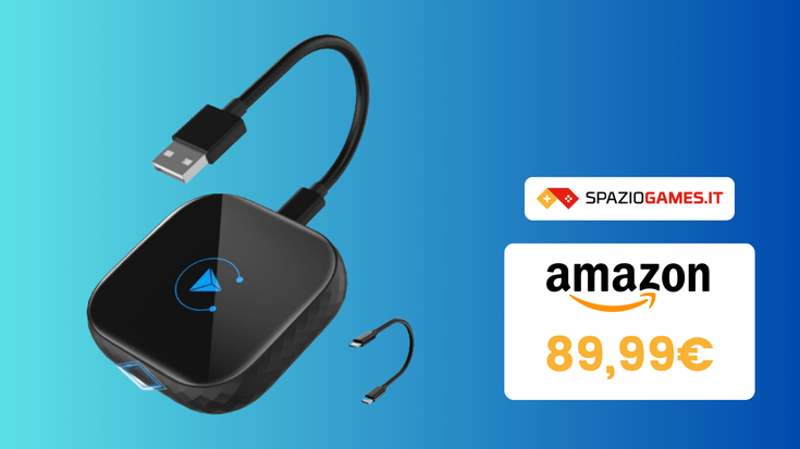 SCONTO SUPER per l'adattatore Android Auto Ottocast Wireless! (-31%)