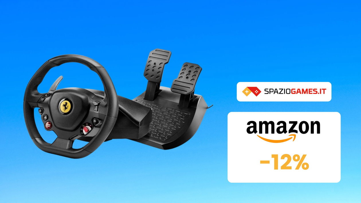 Immagine di Questo OTTIMO volante Thrustmaster è oggi IN OFFERTA! -12%