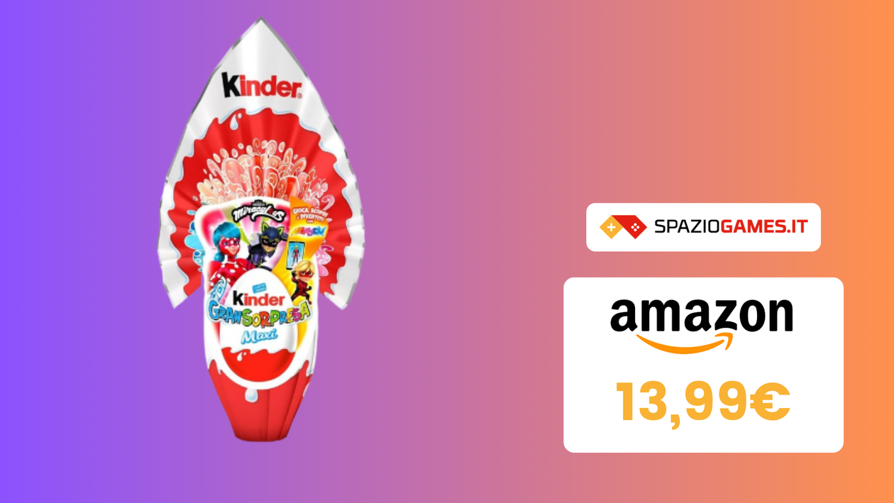 Immagine di CHE PREZZO! Kinder GranSorpresa Maxi Miraculous a MENO di 14€!