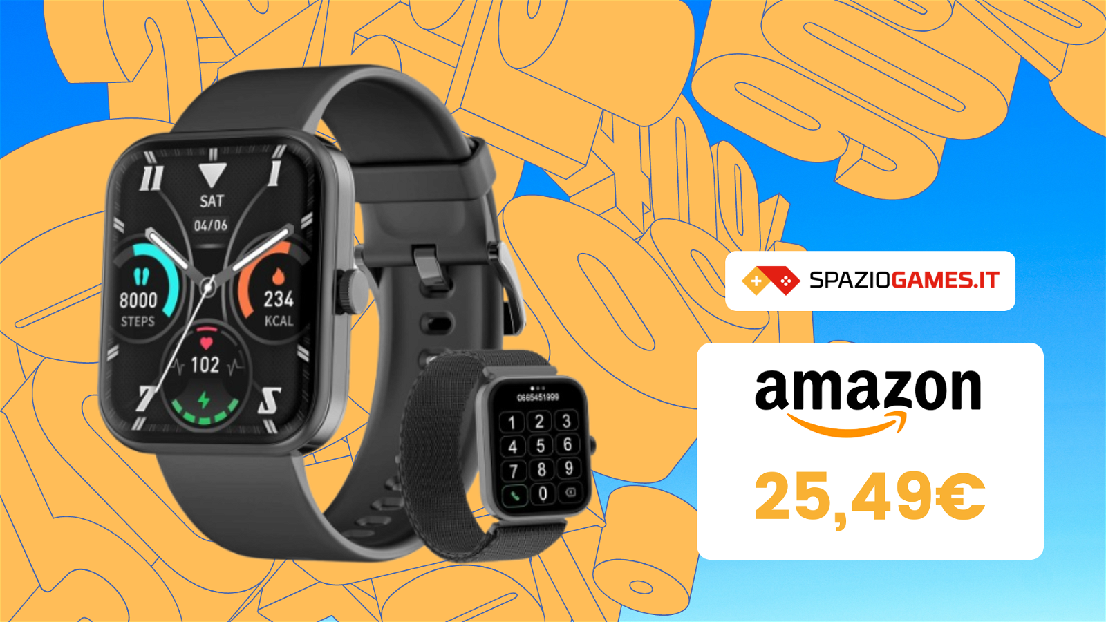 CHE PREZZO! Ottimo smartwatch Blackview a SOLI 25€!