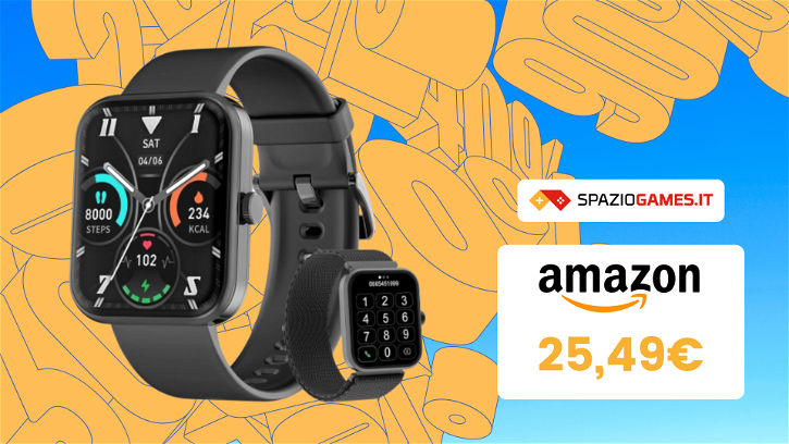 Immagine di CHE PREZZO! Ottimo smartwatch Blackview a SOLI 25€!