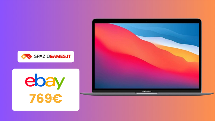 Immagine di Apple MacBook Air M1 a PREZZO BOMBA: solo 770€!