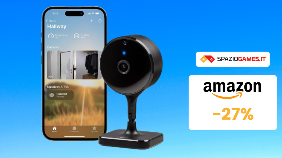 Immagine di Videocamera di sorveglianza per interni in OFFERTA LAMPO di 110€!