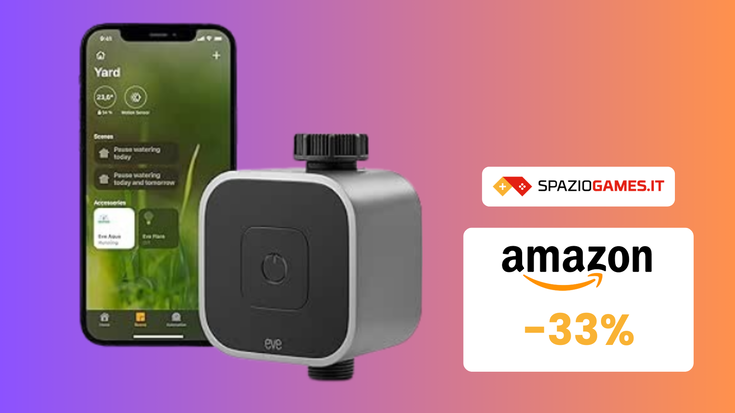 UTILE irrigatore smart a 100€ SCONTATO del 33%!