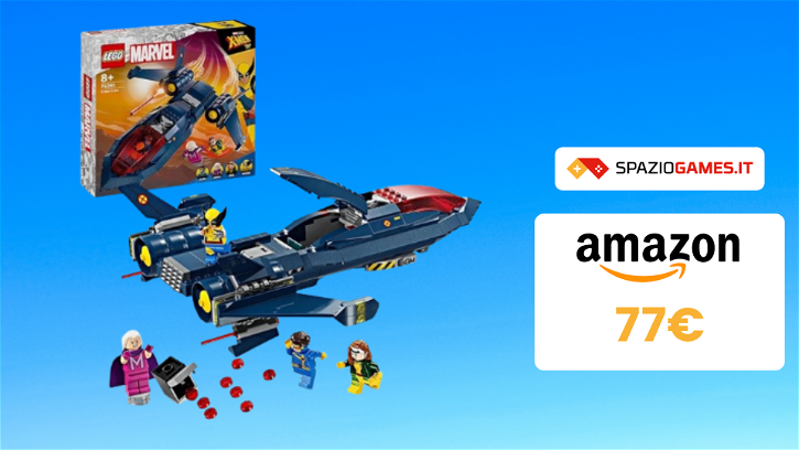Immagine di STUPENDO X-Jet LEGO Marvel a SOLI 77€!