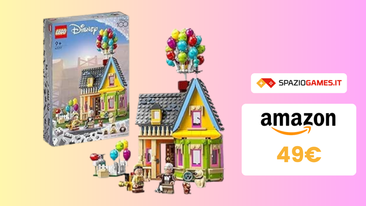 SPLENDIDA Casa di Up LEGO al PREZZO TOP di 49€!