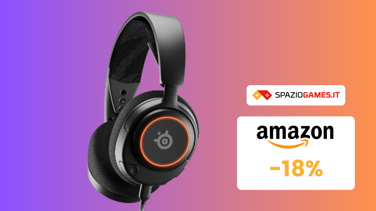 Immagine di Cuffie da Gaming SteelSeries a SOLI 90€! SUPER LEGGERE!