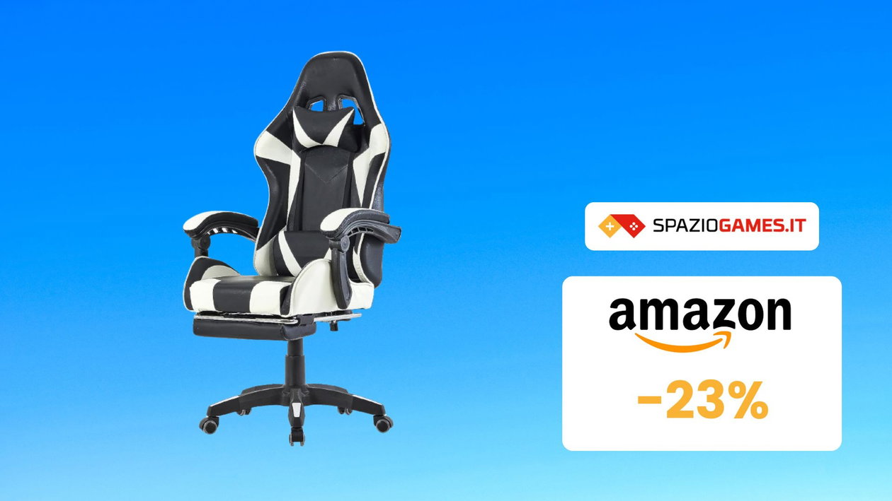 Immagine di Sedia gaming Walden: prezzo sempre PIÙ BASSO! Su Amazon a soli 99€!