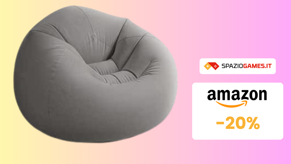 Immagine di SOLTANTO 28€ per questa BELLISSIMA poltrona a sacco!