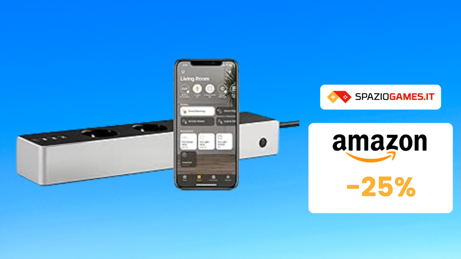 Immagine di Multipresa compatibile con HomeKit in OFFERTA LAMPO: 75€!