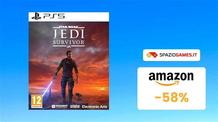 Immagine di Star Wars Jedi: Survivor al prezzo PIÙ BASSO di sempre su Amazon! (-58%)