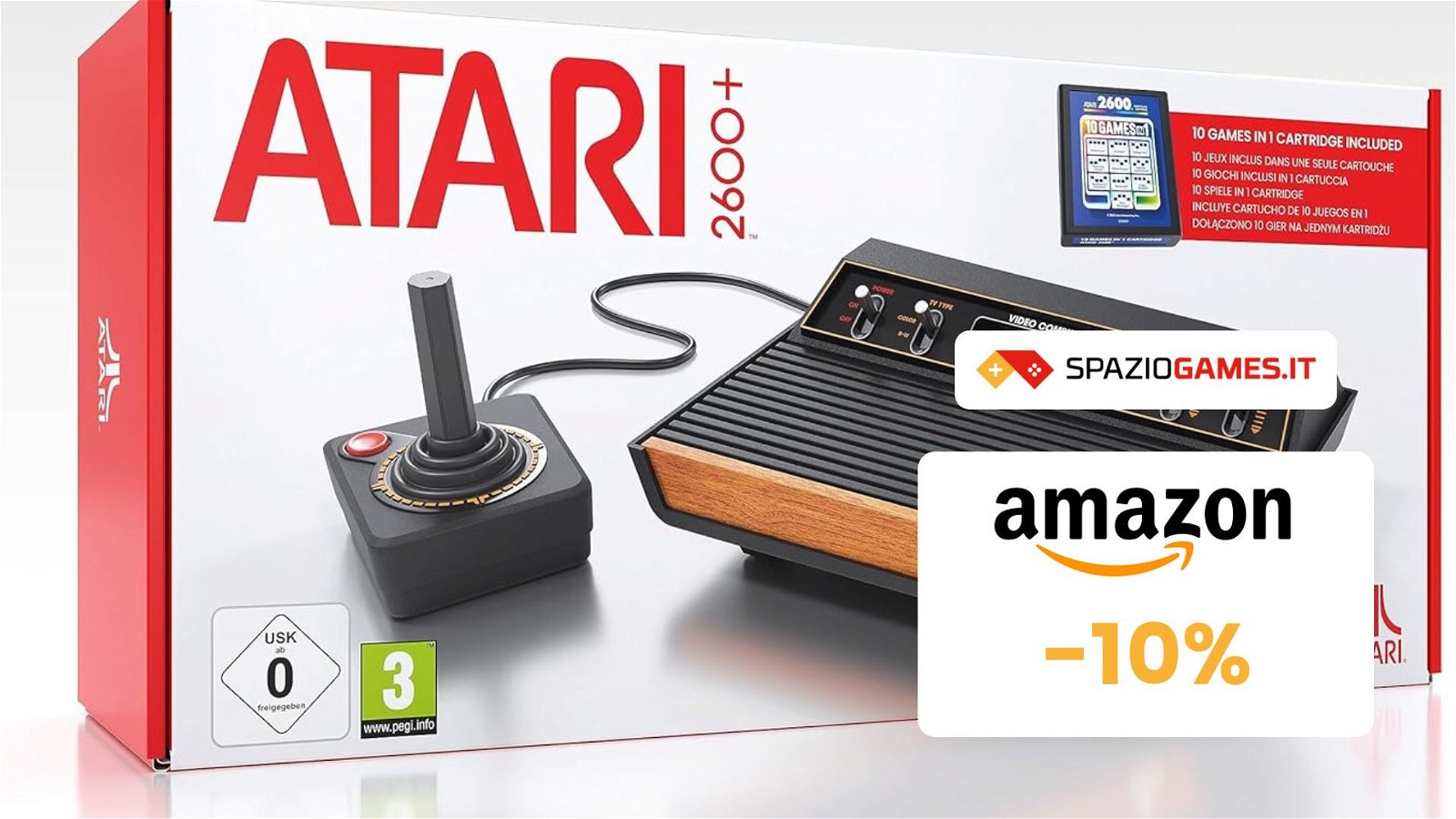 La console Atari 2600+ non è mai costata così POCO! Solo 108€!