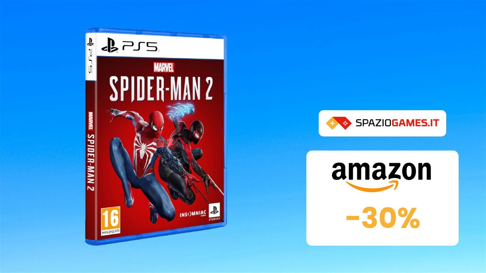 Prezzo TOP su Marvel's Spider-Man 2 per PS5! -30%