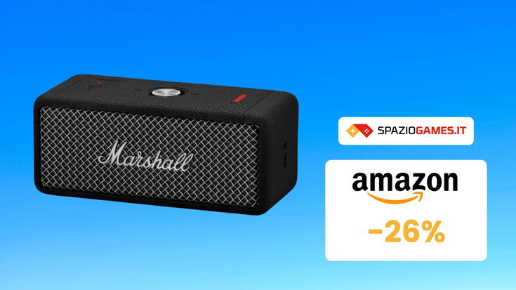 Prezzo BOMBA su questo altoparlante Marshall! (-26%)