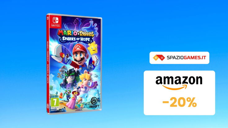 Mario + Rabbids Sparks of Hope oggi vi costa MENO DI 20€ (-20%)