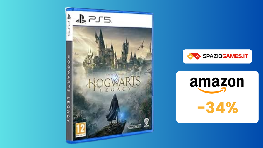 Immagine di Hogwarts Legacy per PS5 a 39€! OFFERTA IMPERDIBILE!