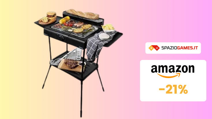 Barbecue elettrico in OFFERTA a 32€! Per grigliate perfette!