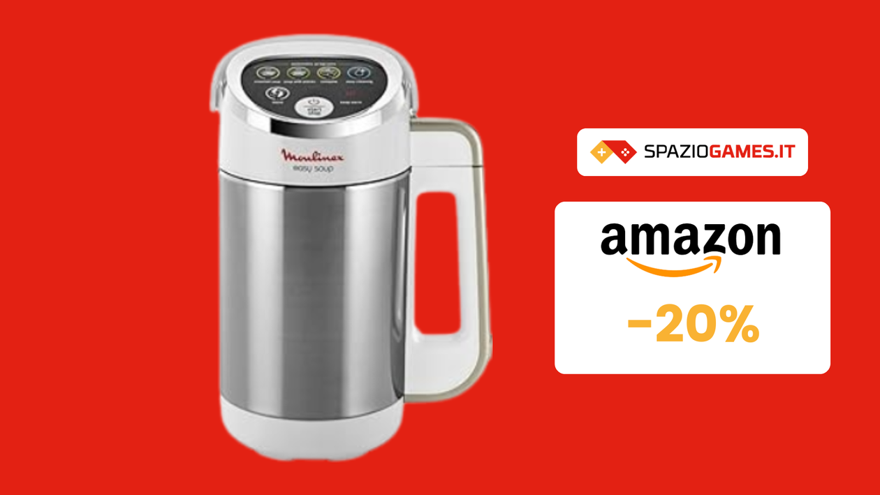 Immagine di Frullatore per Zuppe Moulinex al PREZZO SUPER di 100€! -20%!