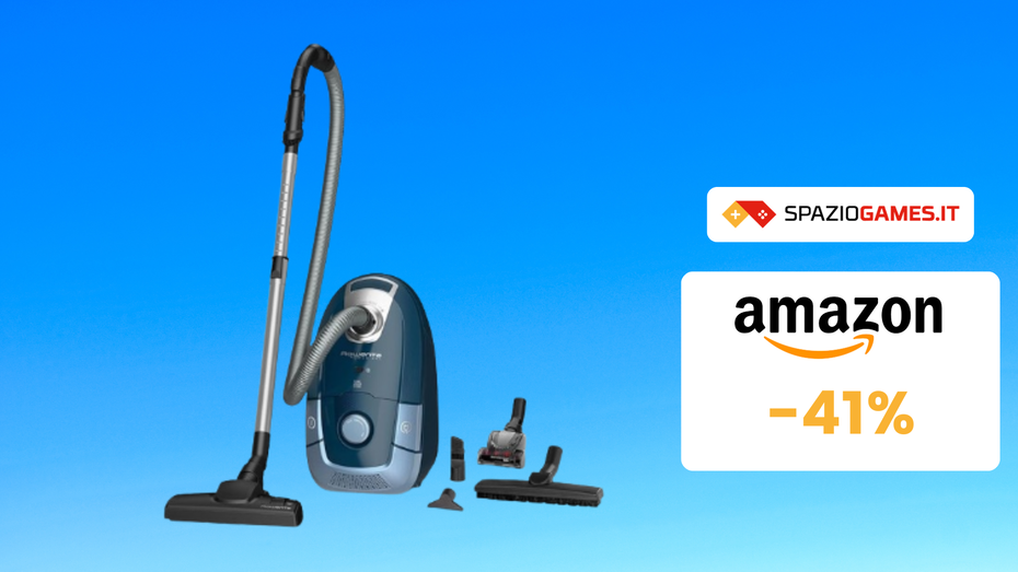 Immagine di Aspirapolvere Rowenta a 100€! OFFERTA a TEMPO! SCONTO del 41%!