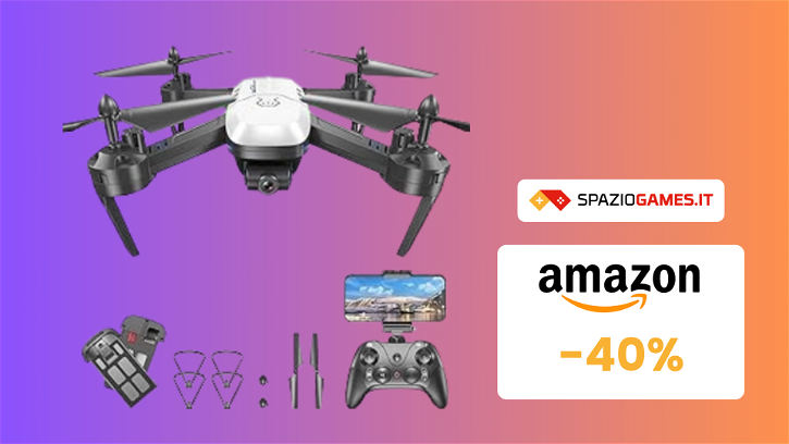 Immagine di Mini drone con telecamera a 54€ grazie al COUPON SCONTO!