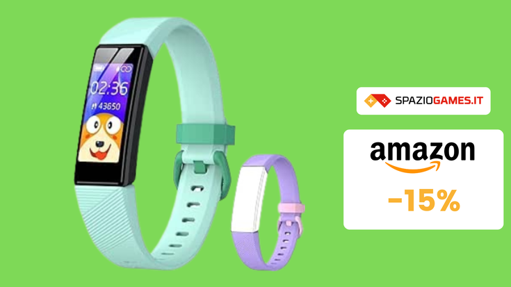 OFFERTA LAMPO su questa smartband per bambini: SOLTANTO 30€!