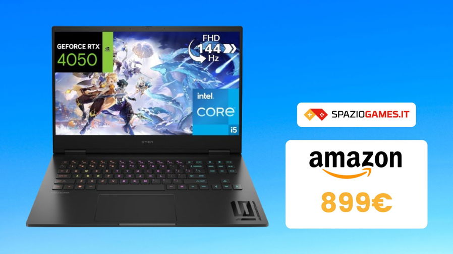 Immagine di Notebook gaming HP OMEN 16 al prezzo PIÙ BASSO di sempre su Amazon! (-10%)
