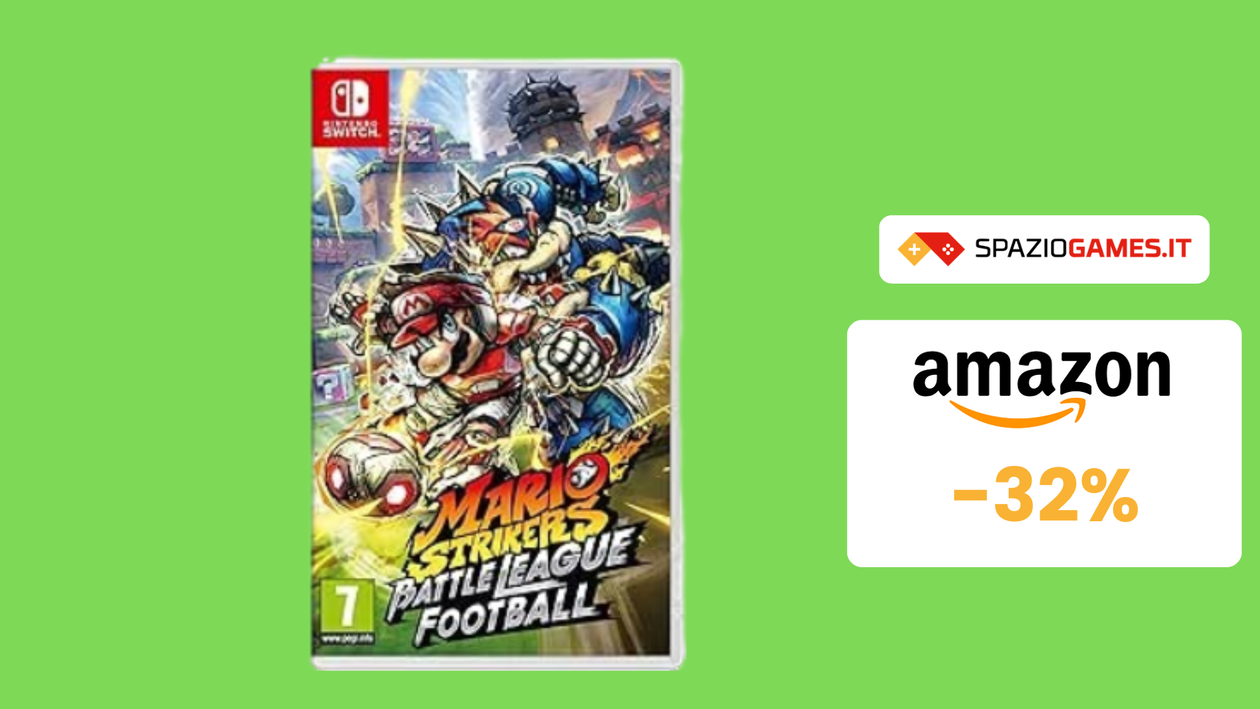 Immagine di Mario Strikers: Battle League Football per Nintendo Switch a 41€! TOP!