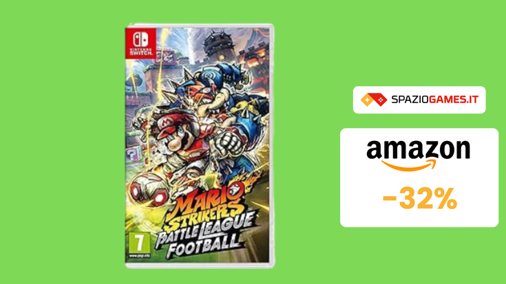 Mario Strikers: Battle League Football per Nintendo Switch a 41€! TOP!