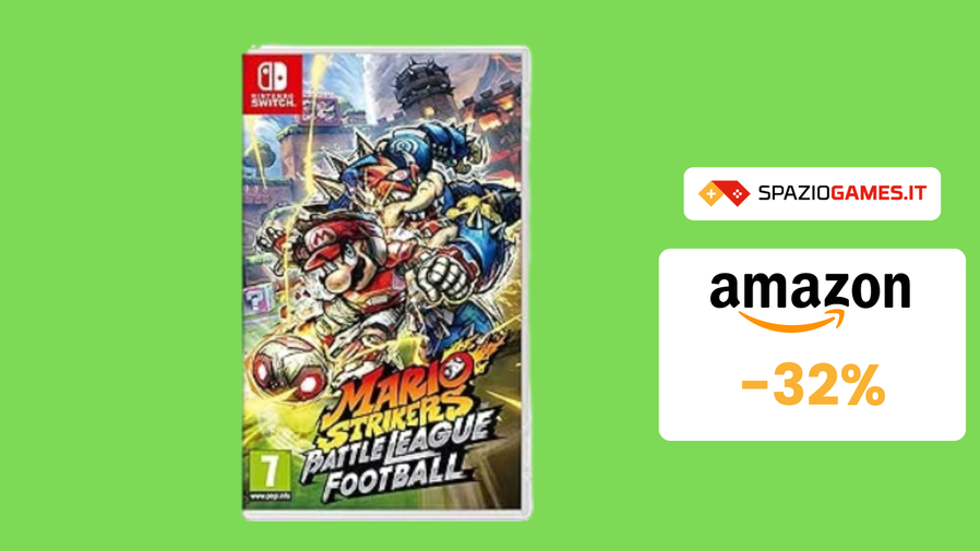 Immagine di Mario Strikers: Battle League Football per Nintendo Switch a 41€! TOP!