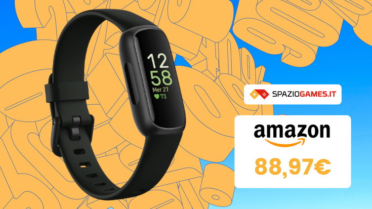 FOLLIA AMAZON! Fitbit Inspire 3 oggi a MENO di 89€!