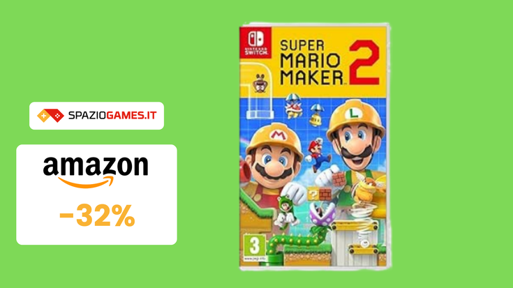 Super Mario Maker 2 per Nintendo Switch a SOLI 41€! CHE PREZZO!