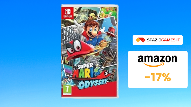 SOLTANTO 50€ per Super Mario Odyssey per Nintendo Switch!