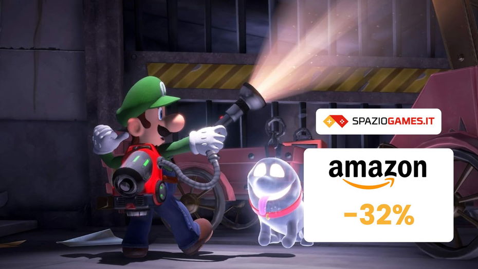 Immagine di SUPER sconto su Luigi's Mansion 3! (-32%)