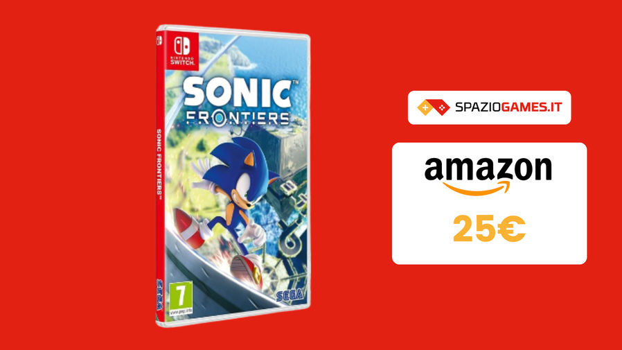 Immagine di Sonic Frontiers per Nintendo Switch a soli 25€! OFFERTA LAMPO!