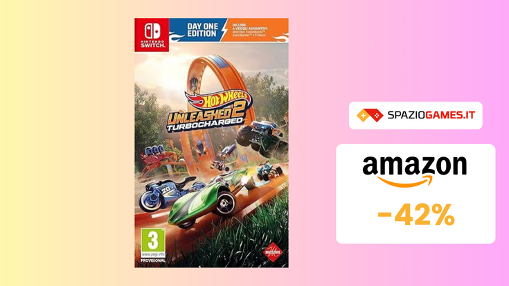 MINIMO STORICO per Hot Wheels Unleashed 2: Turbocharged - Day One Edition: 29€!